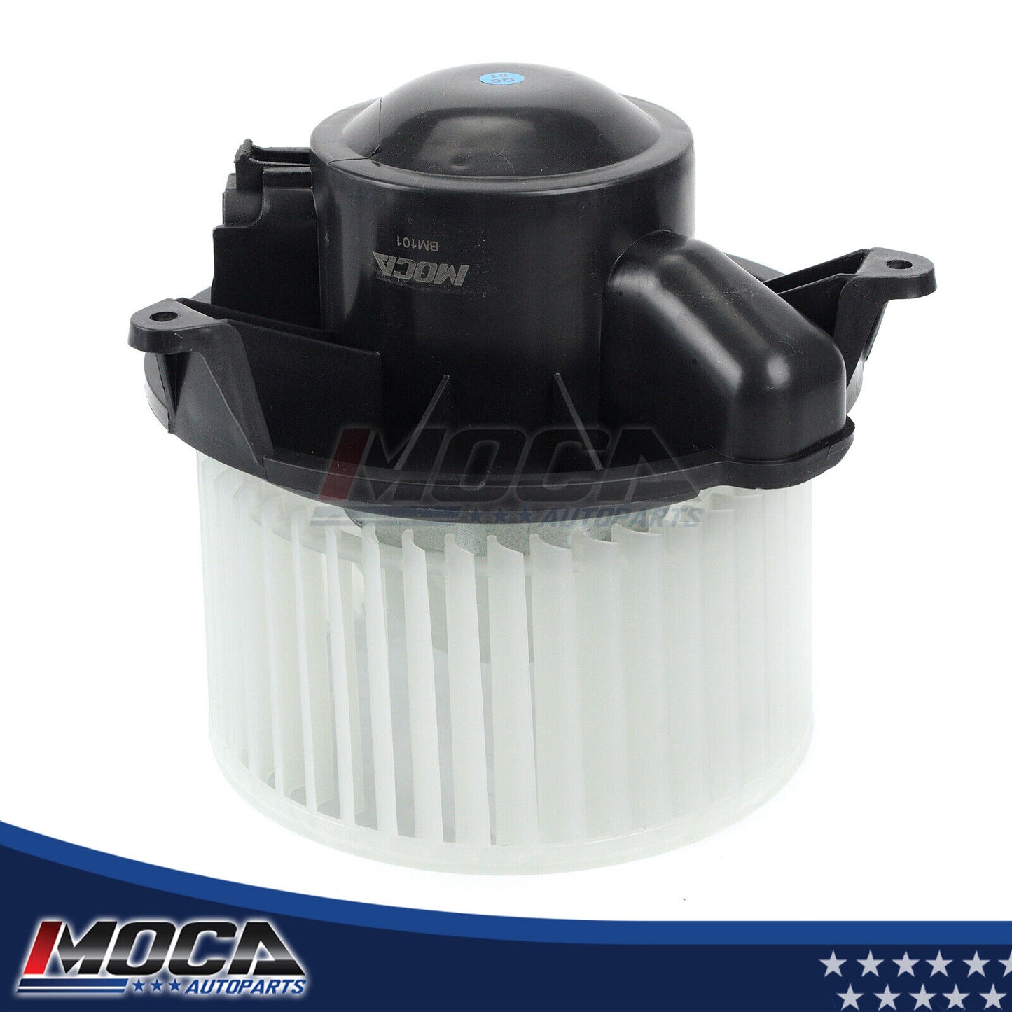 MOCA Heater Blower Motor with Fan Cage w/ Custom Center Console Fit for 2003-2005 Chevrolet Avalanche 1500 5.3L & 2003-2006 Chevrolet Silverado 1500 5.3L 6.0L & 2003-2006 GMC Sierra 3500 8.1L