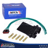 MOCA 973-425 HVAC Blower Motor Resistor Kit with Harness Fit for 2002-2007 Jeep Liberty & 2002-2006 Jeep TJ Wrangler