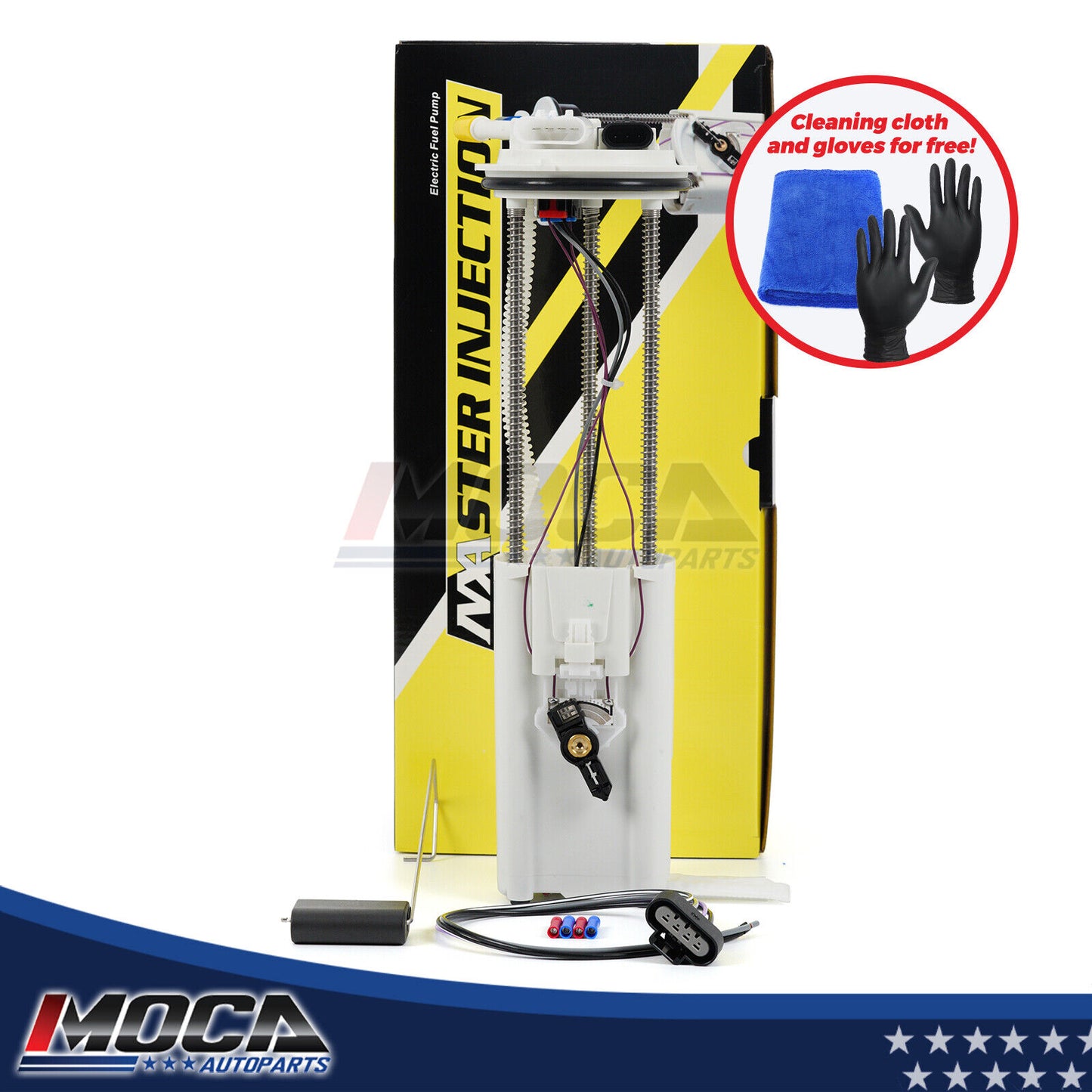 Electric Fuel Pump Module Assembly Fit for 1997-2000 Chevrolet S10 2.2L & 1997-2000 Gmc Sonoma 2.2L & 1997-2000 Isuzu Hombre 2.2L