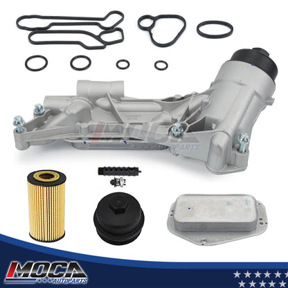 MOCA Oil Cooler Filter Assembly for Chevrolet Aveo Cruze Limited Sonic Saturn 1.6 1.8