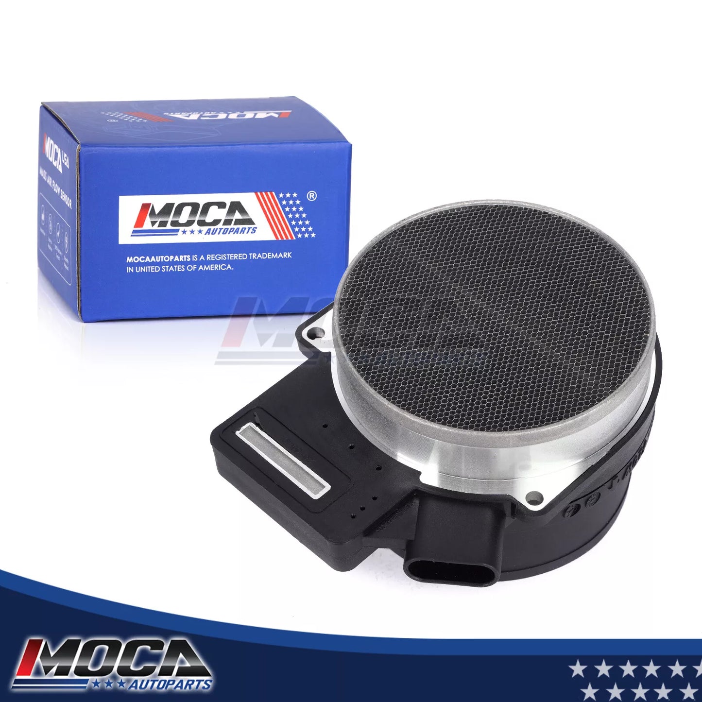 Sensor de flujo de aire masivo MOCA compatible con Buick Rainier 2004-2007, Chevrolet Corvette 5.7L 2001-2004 y GMC Sierra 3500 6.0L 2001-2006