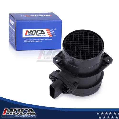 Sensor de flujo de aire masivo MOCA compatible con Volkswagen EuroVan V6 2.8L 2001-2003 y Volkswagen Golf V6 2.8L 1999-2005 y Volkswagen Jetta V6 2.8L 2000-2004