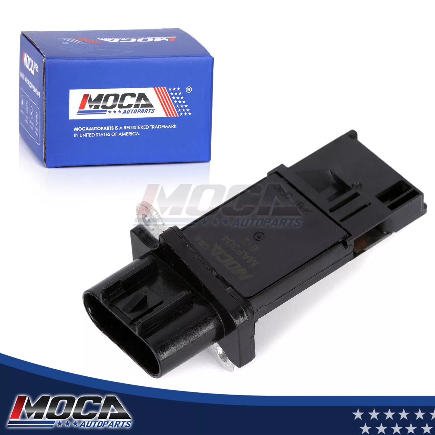 Sensor de flujo de aire masivo MOCA compatible con Buick LaCrosse 2.4L (2010-2016), Cadillac CTS 3.6L (2014-2019), Chevrolet Colorado 2.9L (2007-2012) y Hummer H3 3.7L (2007-2010)