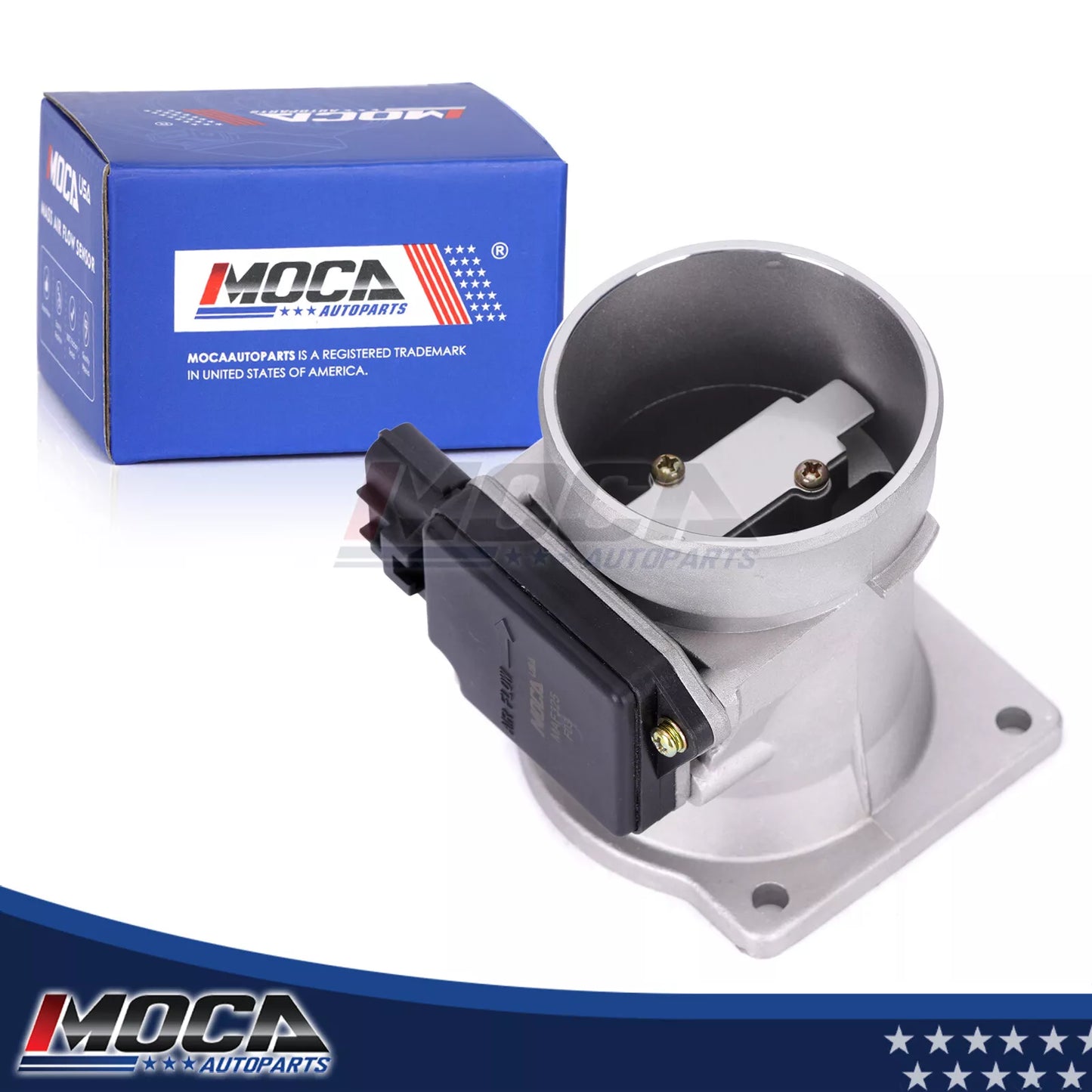 Sensor de flujo de aire masivo MOCA compatible con Ford Ranger 3.0L (1995-2000), Mazda 626 2.0L (1998-2002) y Mercury Tracer 2.0L (1997-1999)