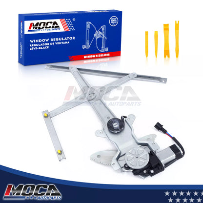 MOCA Front Right Power Window Regulator w/ Motor Fit for 2004-2012 Chevrolet Colorado & 2004-2012 GMC Canyon & 2007-2008 Isuzu i-290 i-370