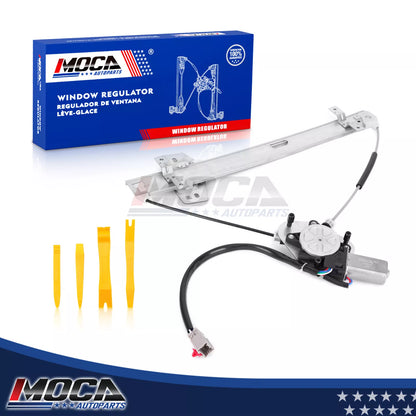 Elevalunas eléctrico delantero izquierdo MOCA con motor compatible con Honda Element 2003-2011
