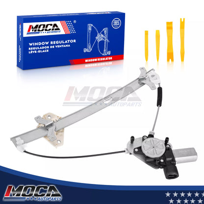 Elevalunas eléctrico delantero izquierdo MOCA con motor compatible con Honda Accord 2003-2007