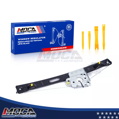 Elevalunas eléctrico trasero derecho MOCA compatible con BMW 323i (2006-2011), BMW 335i (2007-2011) y BMW M3 (2008-2011)
