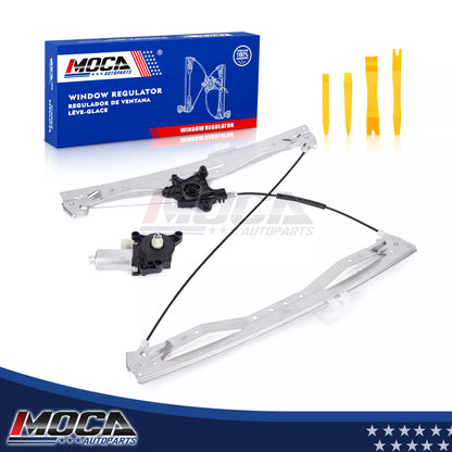 Elevalunas eléctrico delantero izquierdo MOCA con motor de 6 pines, compatible con Chrysler Town &amp; Country 2008-2016 y Dodge Grand Caravan 2008-2020