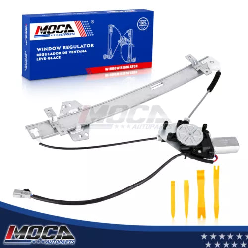 Elevalunas eléctrico trasero izquierdo MOCA con motor compatible con Honda Pilot 2003-2008