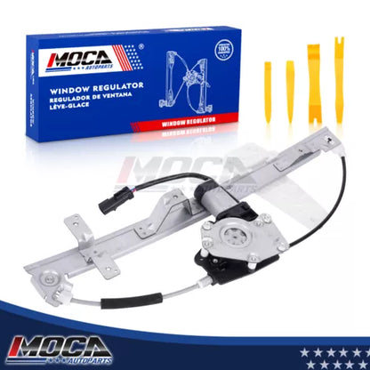 Elevalunas eléctrico delantero derecho MOCA con motor compatible con Jeep Grand Cherokee 2000-2004