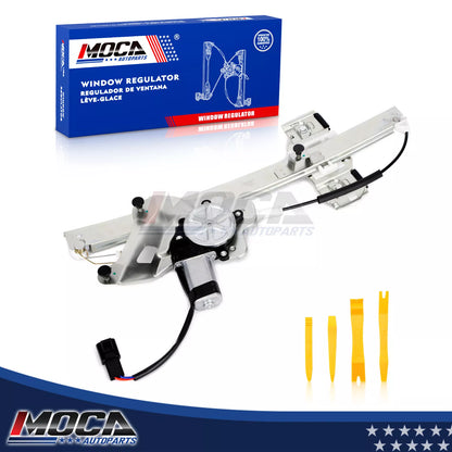 Elevalunas eléctrico delantero izquierdo MOCA con motor compatible con Buick LeSabre 2000-2005