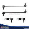 MOCA 4Pcs Front & Rear Sway Bar Link Kit Fit for 2004-2009 Mazda 3 L4 2.0L & 2012-2014 Mazda 5 L4 2.5L