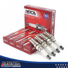 MOCA 4pcs Spark Plugs for Cadillac Chevrolet Silverado Ford GMC Mazda Mercury Volvo