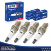 MOCA 4PCS Spark Plugs Fit for 1996-2004 Acura RL 3.5L & 2001-2004 Chevrolet Tracker 2.5L & 1995-2000 Dodge Avenger 2.5L & 1998-2002 Isuzu Trooper 3.5L & 1991-1998 Nissan 240SX 2.4L