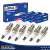 MOCA 6PCS Spark Plugs Fit for 2006-2010 Cadillac DTS 4.6L & 1997-2002 Ford E-150 Econoline 4.6L 5.4L & 2005-2008 Ford Escape 2.3L &  2002-2005 Mercury Mountaineer 4.6L