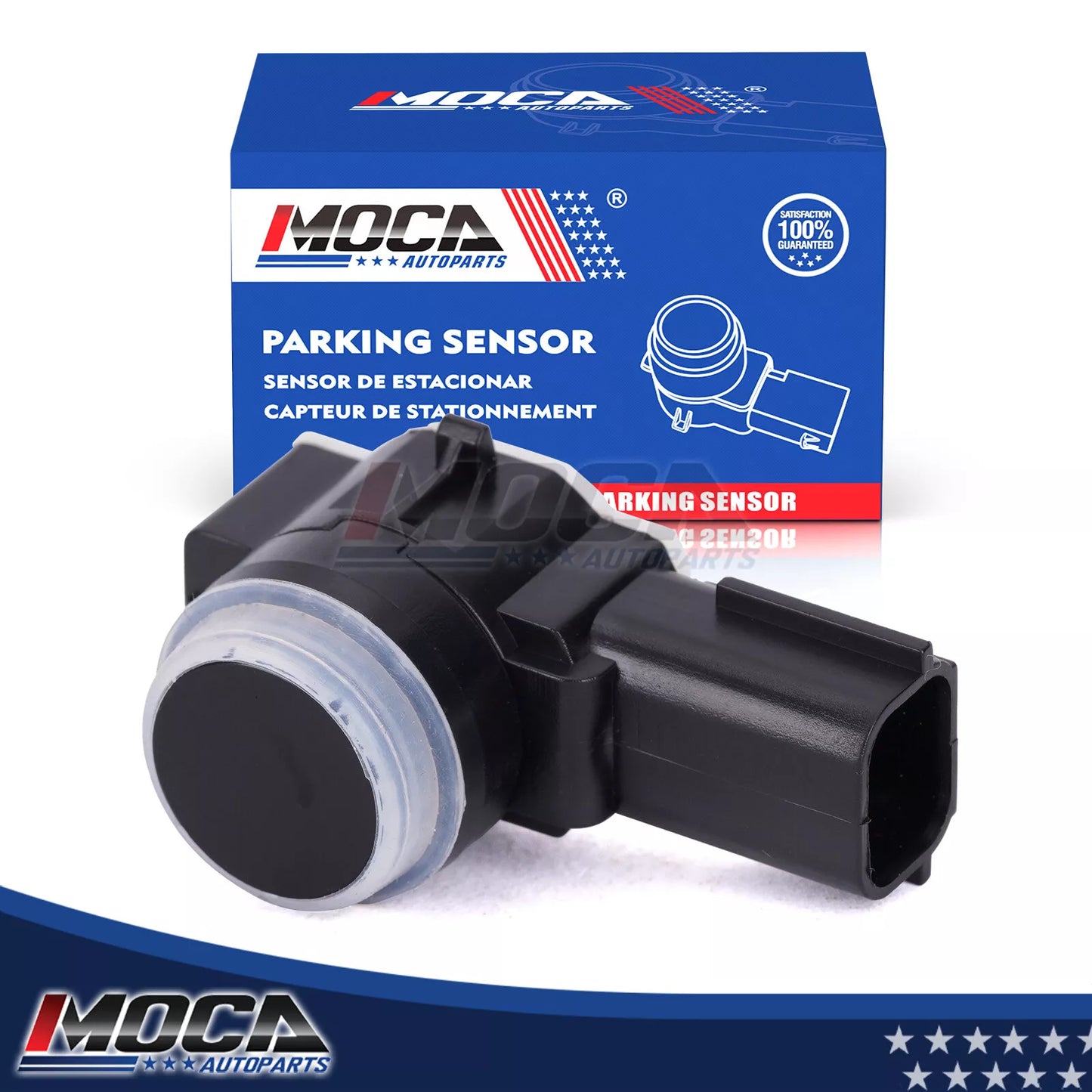 Sensor de asistencia de estacionamiento MOCA compatible con Chrysler 200 (2015-2017), Dodge Durango (2016-2019) y Jeep Cherokee (2014-2018)