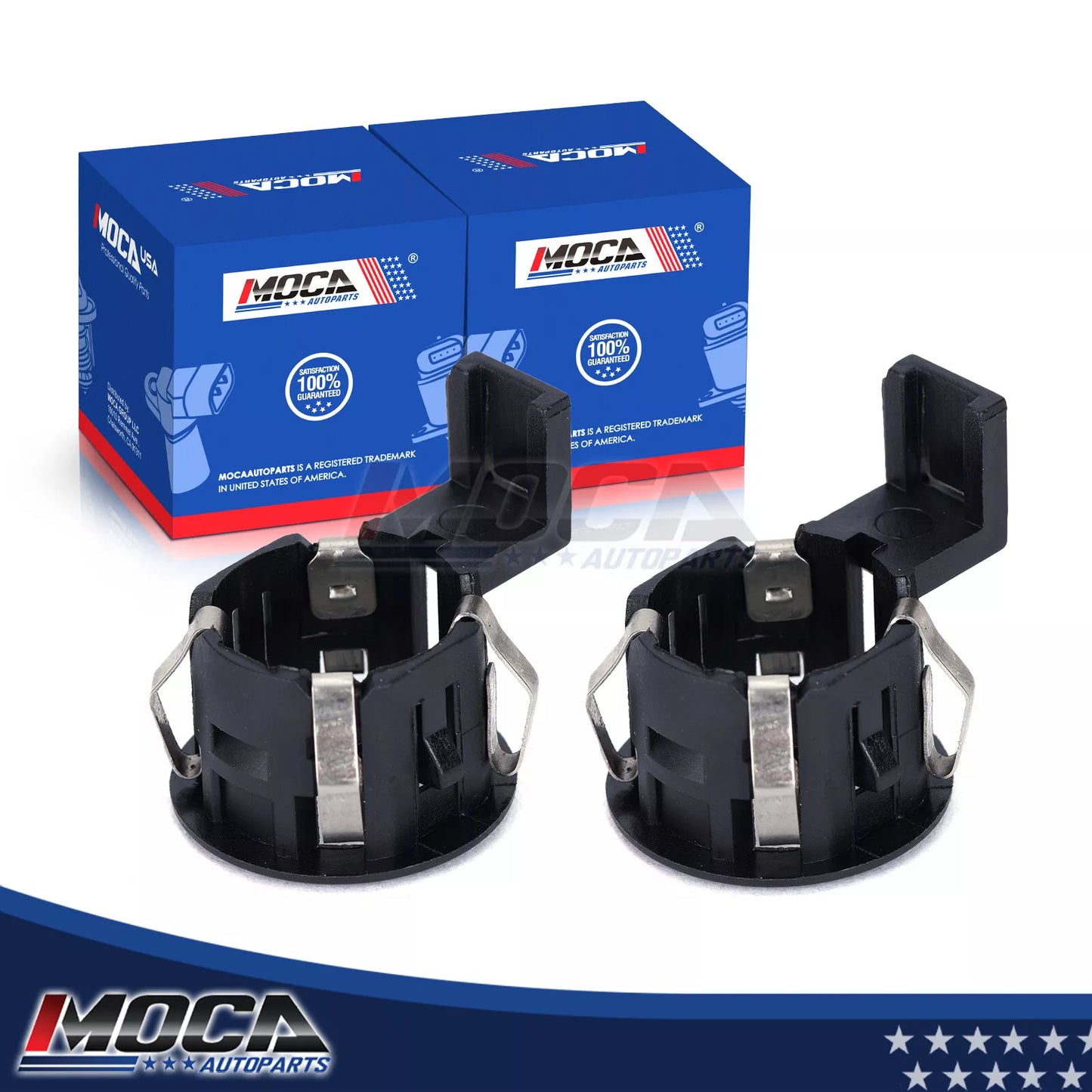 MOCA 2Pcs Parking Aid Sensor Bracket Fit for 2010-2013 Lexus GX460 & 2010-2012 Lexus RX350 RX450h & 2011-2017 Toyota Sienna