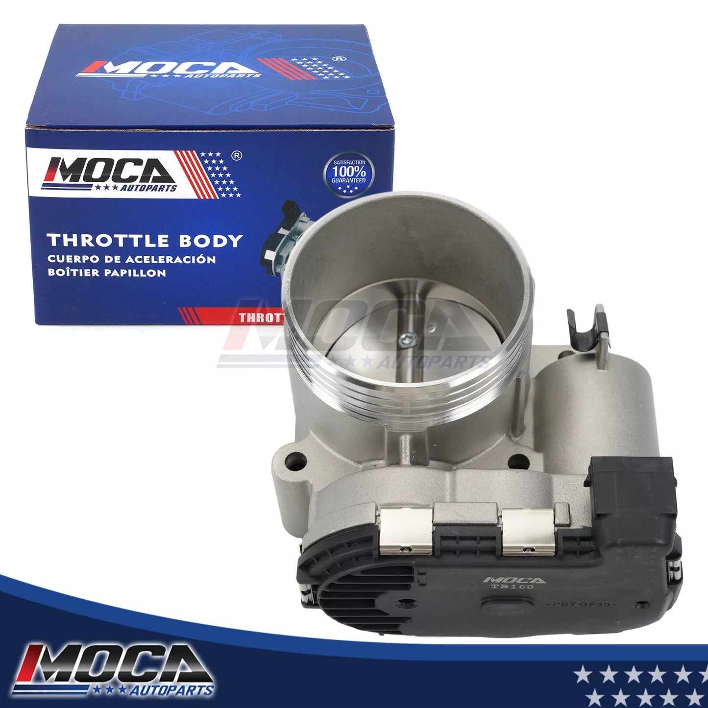 MOCA Throttle Body Fit for 2002-2004 Volvo C70 L5 2.3L & 2003-2009 Volvo S60 L5 2.5L & 2004-2007 Volvo XC70 L5 2.5L & 2003-2005 Volvo XC90 L6 2.9L