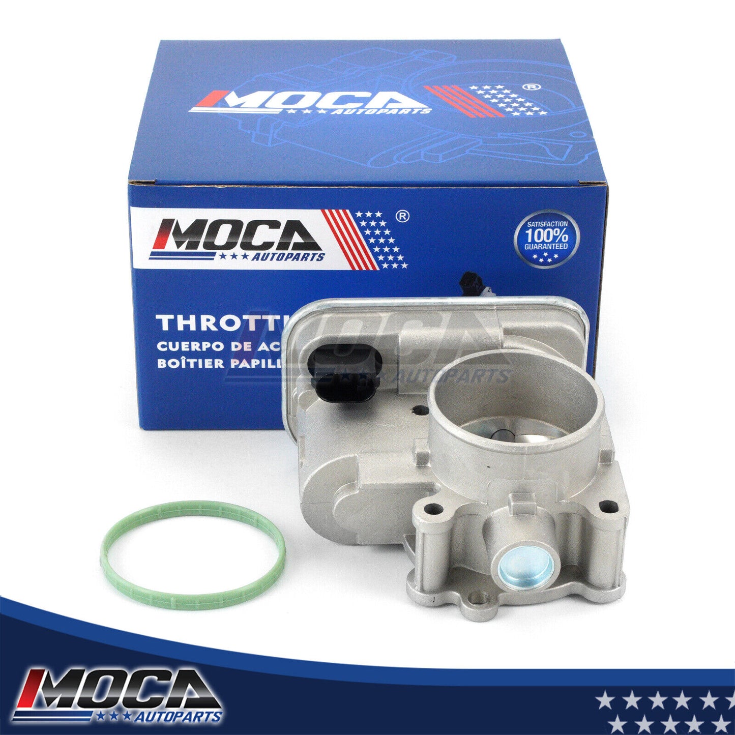 MOCA Throttle Body for 2008-2014 Dodge Avenger  L4 2.4L & 2009-2018 Dodge Journey  L4 2.4L & 2007-2017 Jeep Patriot (MK) L4 2.4L