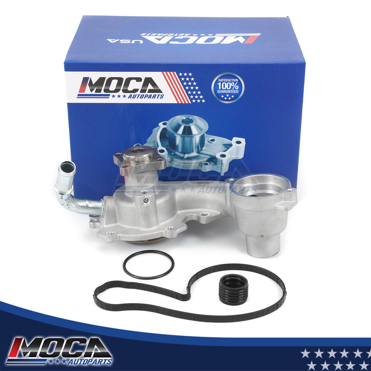 Bomba de agua de motor MOCA compatible con Ford F-150 2.7L 2015-2016 y Lincoln MKX 2.7L 2016