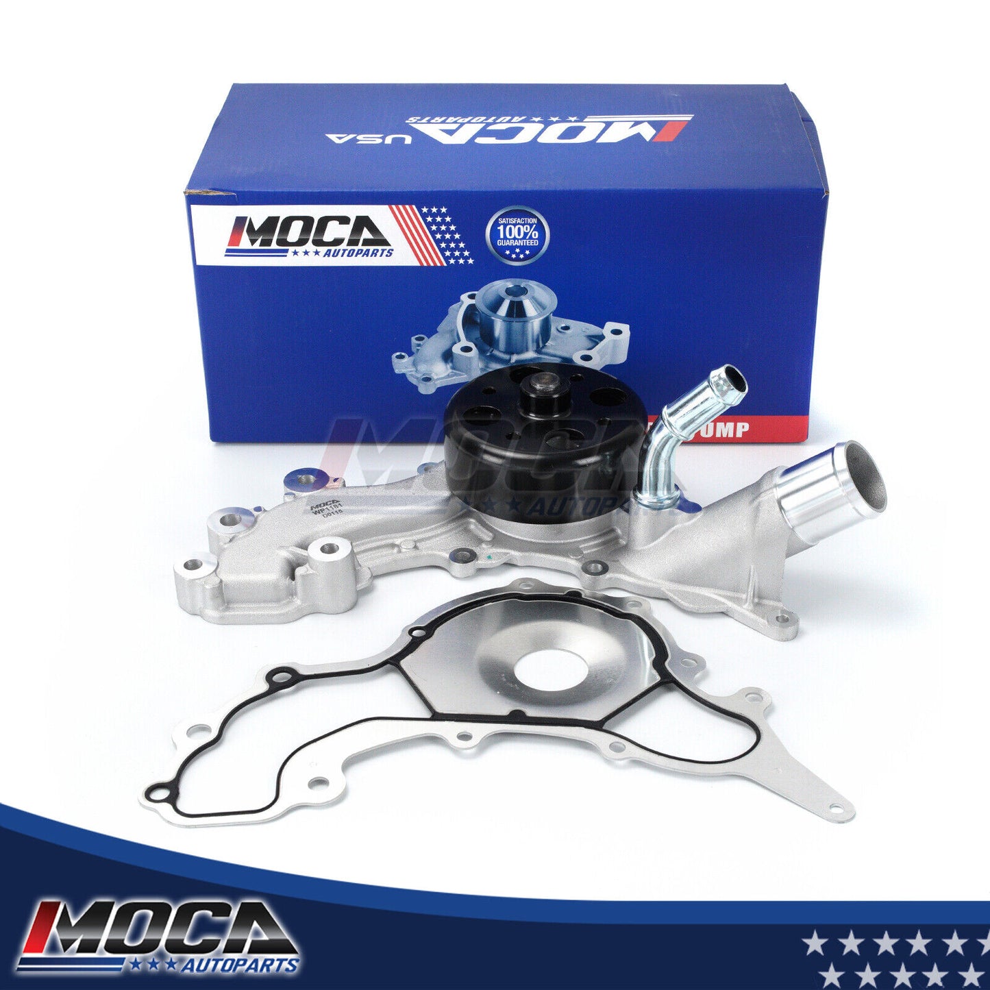 Bomba de agua de motor MOCA compatible con Jeep Grand Cherokee 3.6L 2016-2020 y Dodge Durango 3.6L 2016-2019