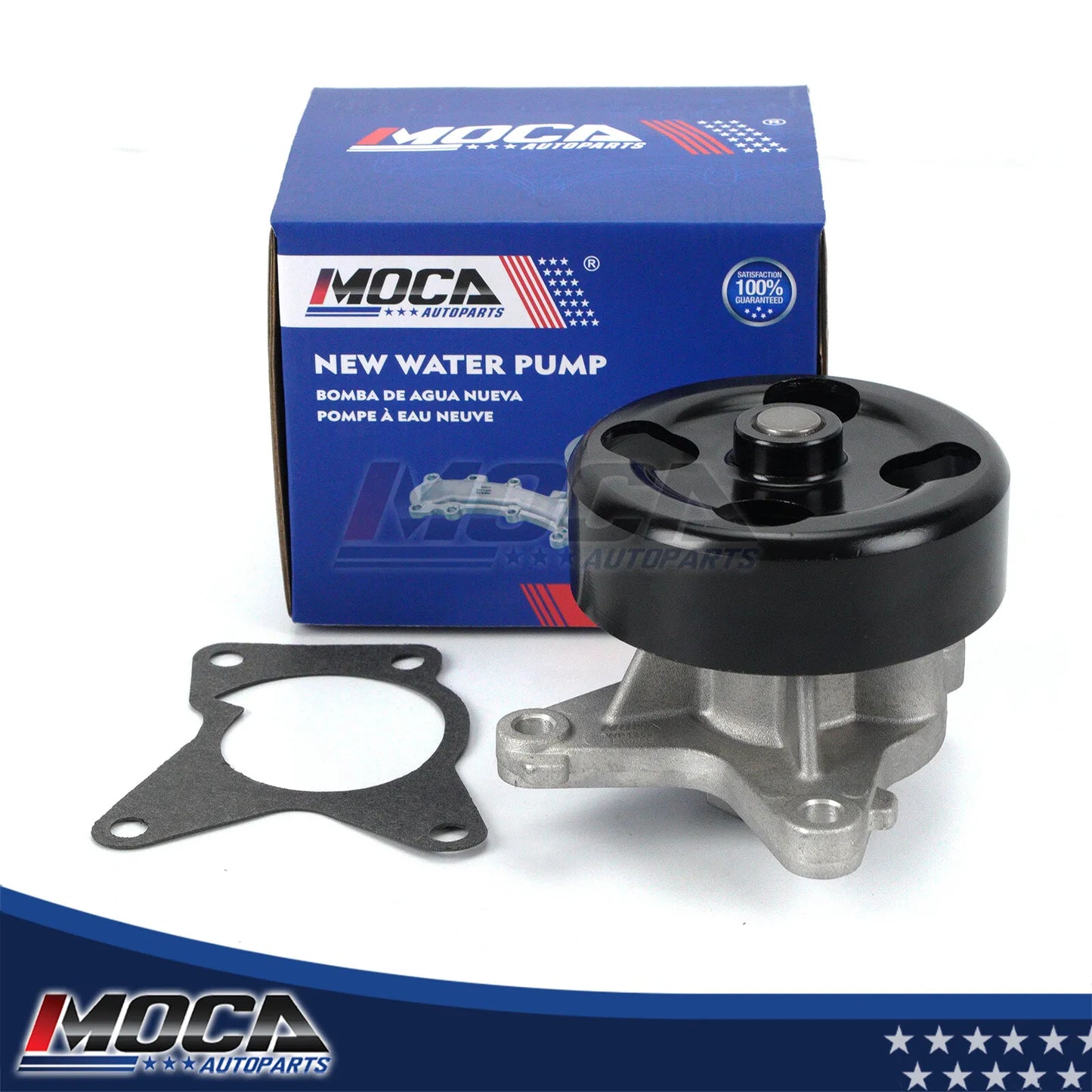 Bomba de agua MOCA compatible con Nissan Cube 1.8L 2009-2014 y Nissan Sentra 2.0L 2007-2012 y Nissan Tiida 1.6L 2014-2018