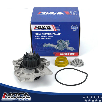 Bomba de agua MOCA compatible con Audi A3 2.0L (2008-2013), Audi A4 2.0L (2010-2015), Audi Q5 2.0L (2011-2016), Volkswagen GTI 2.0L (2008-2014) y Volkswagen Tiguan 2.0L (2009-2018)