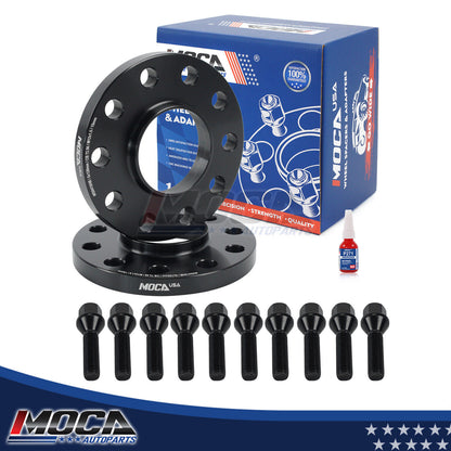 MOCA 2PCS 5x120 5x4.72 Wheel Spacer 72.56mm For & 1992-2013 BMW M3 (E36, E46,E90,E92,E93) & 2004-2010 BMW M5(E60,E61) & 2009-2015 BMW X1(E84)