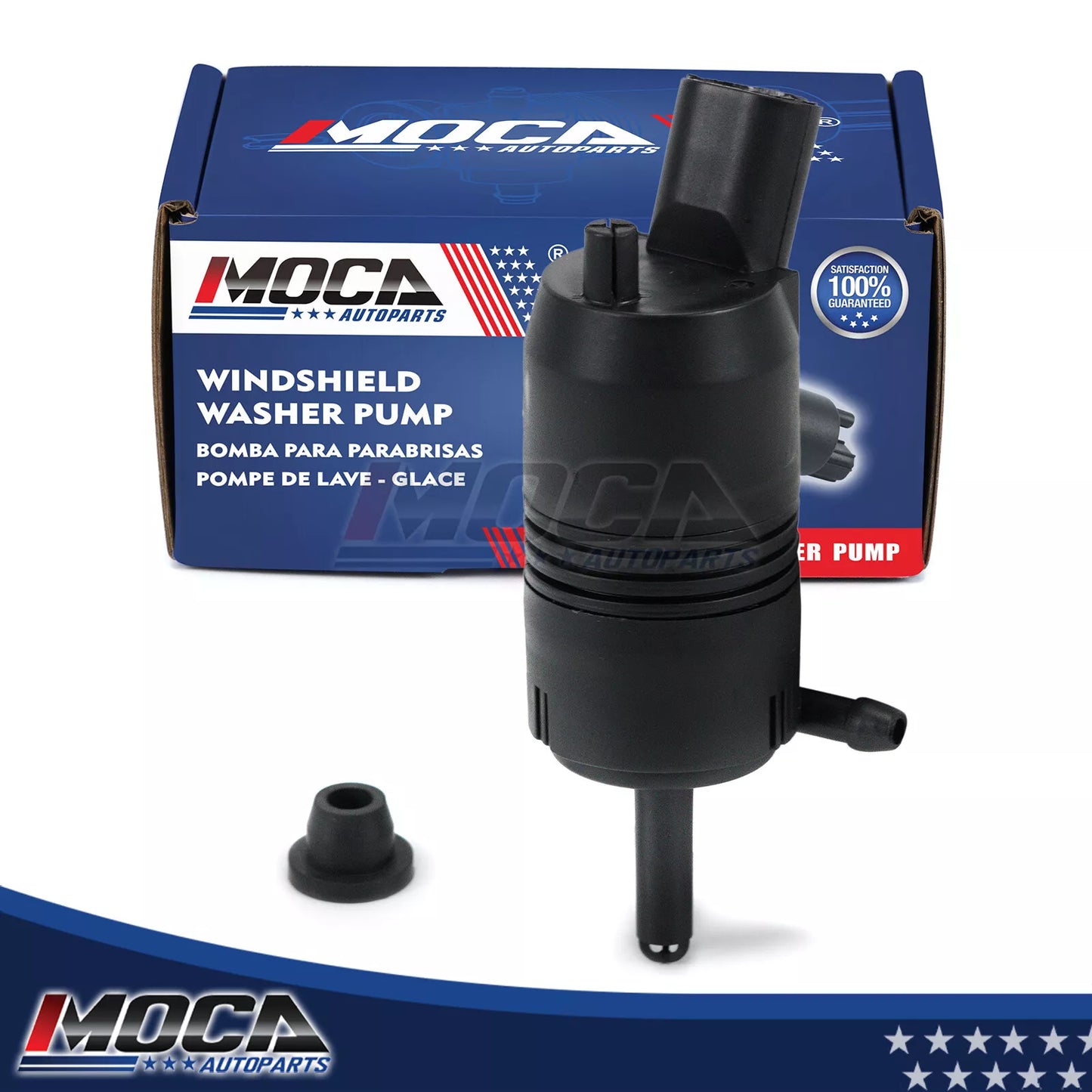 Bomba lavaparabrisas MOCA compatible con Buick Lucerne (2006-2011), Chevrolet Impala (2006-2013) y Pontiac Grand Prix (2006-2008)