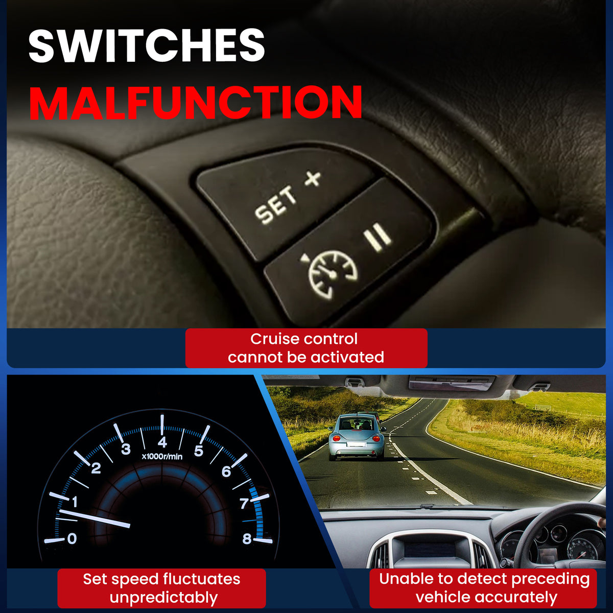 MOCA Cruise Control Switch - SCB1022