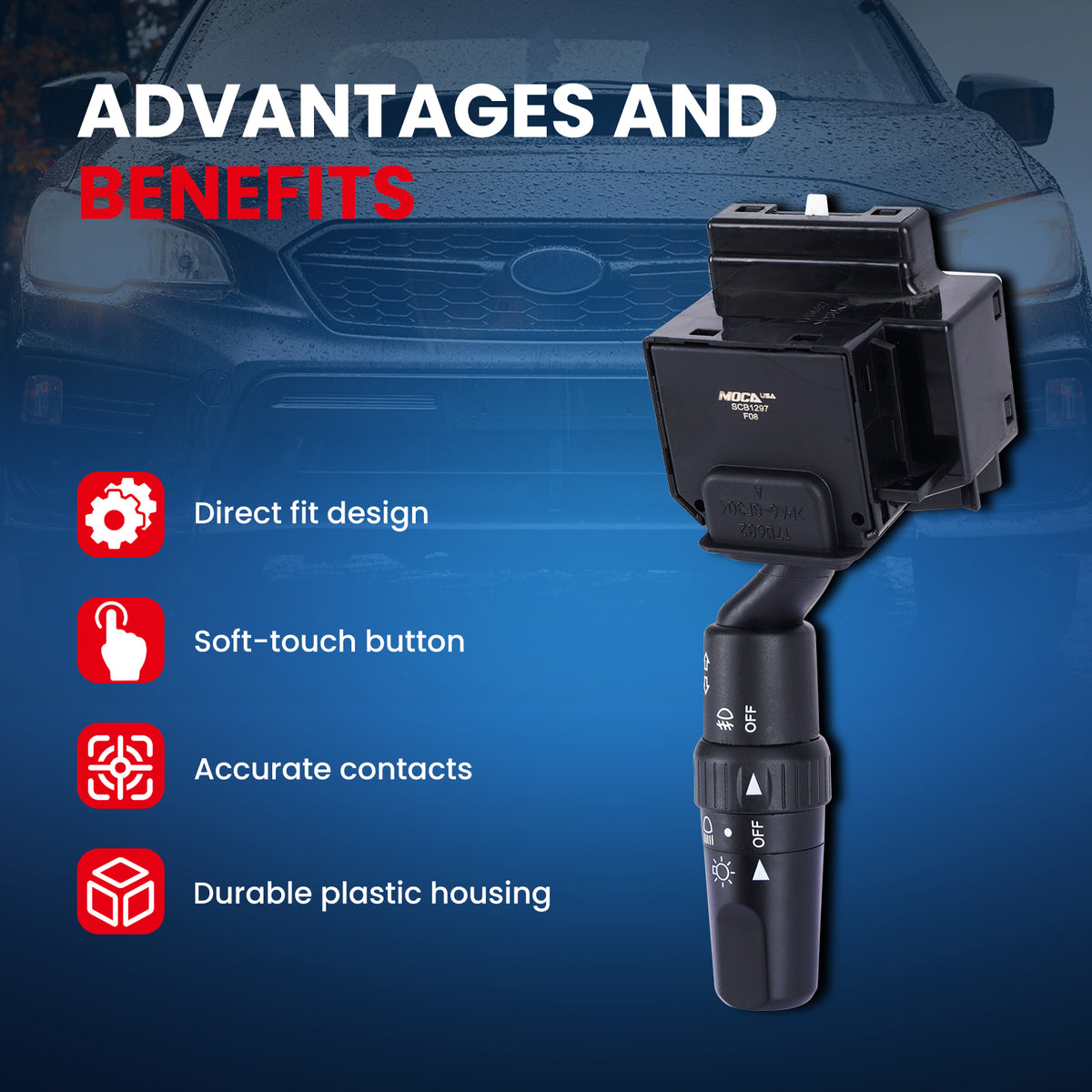 MOCA Headlight Switch - SCB1297
