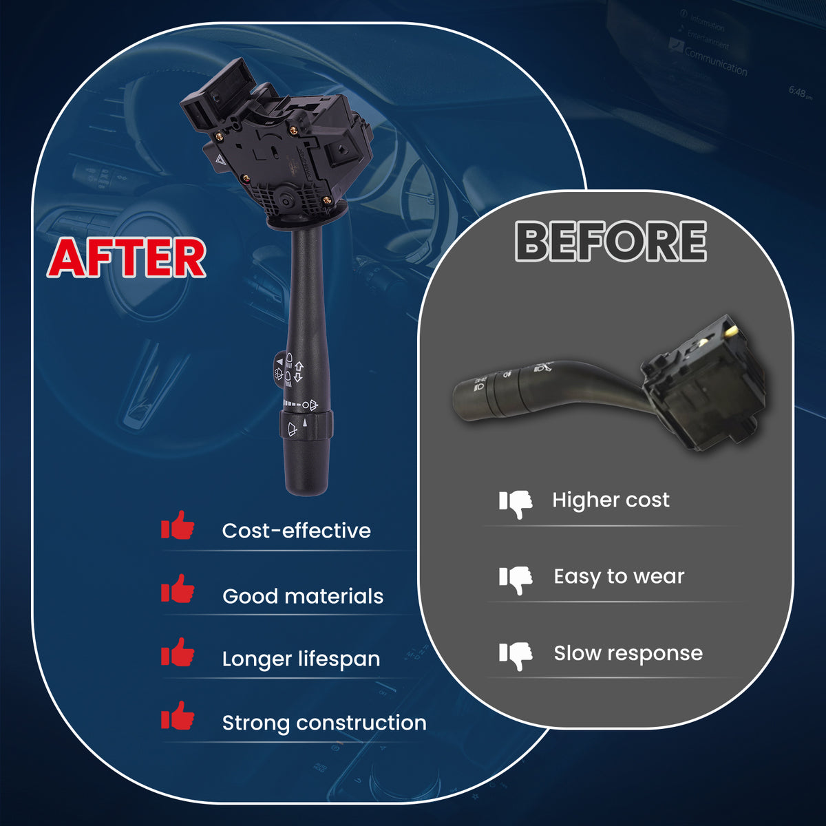 MOCA Turn Signal Switch - SCB1418