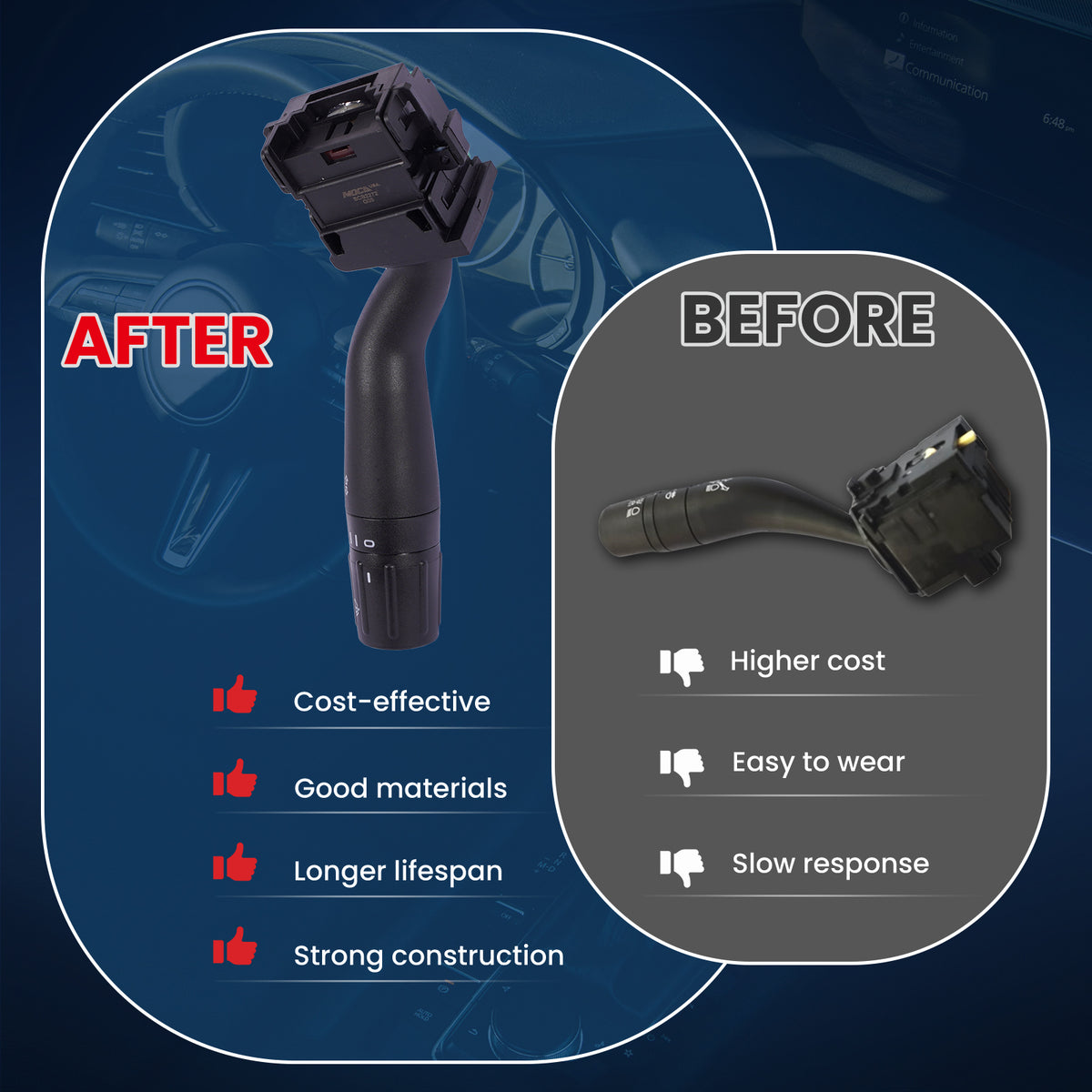 MOCA Turn Signal Switch - SCB2272