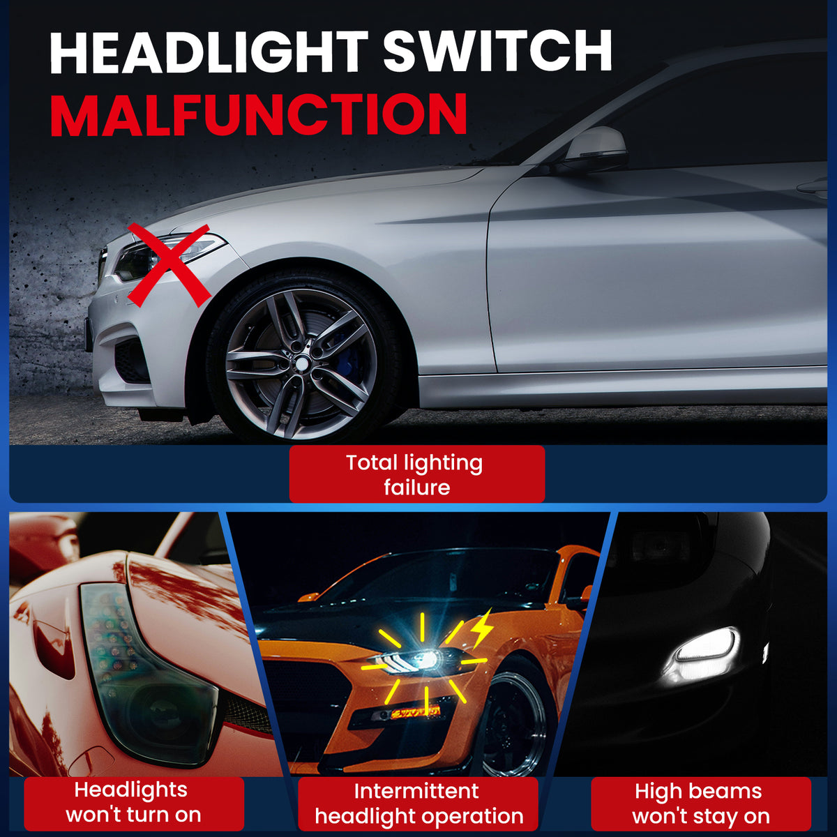MOCA Headlight Switch - SCB6380