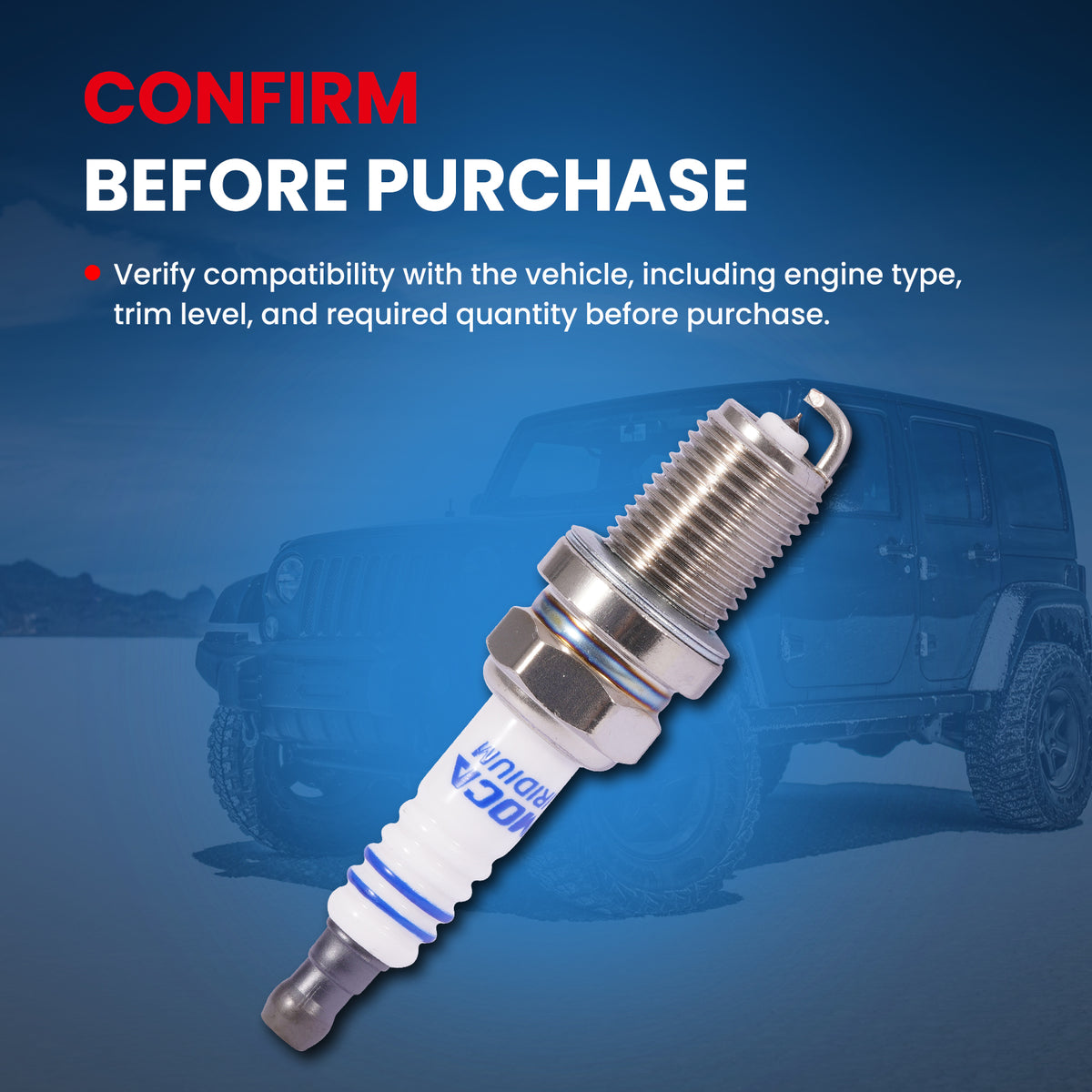 MOCA Spark Plugs - SP6084
