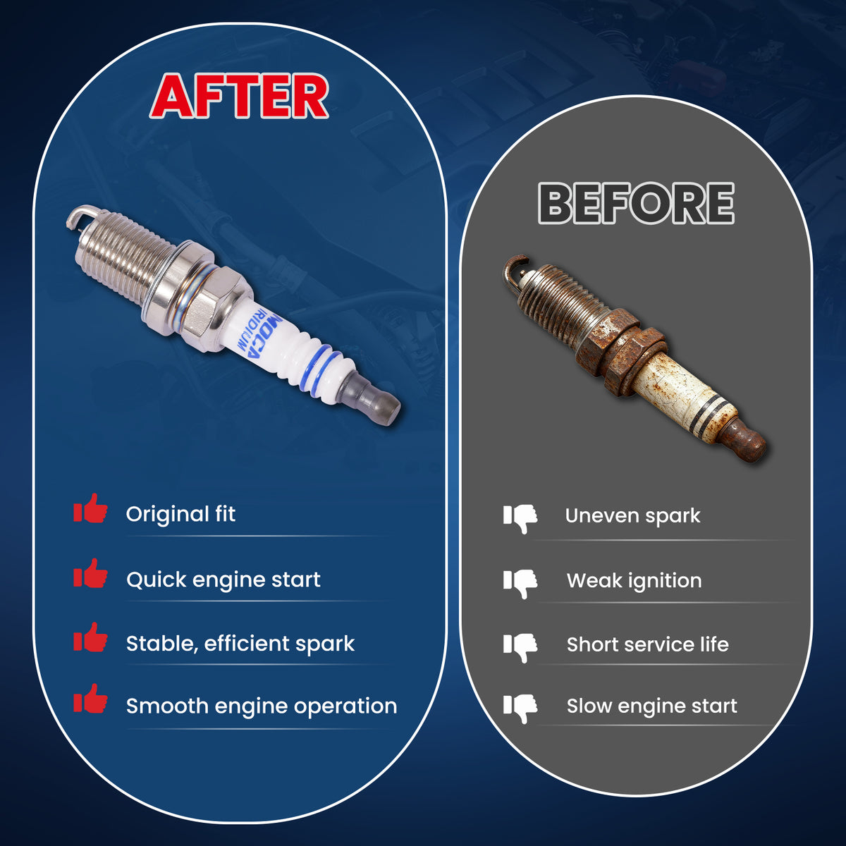MOCA Spark Plugs - SP6084