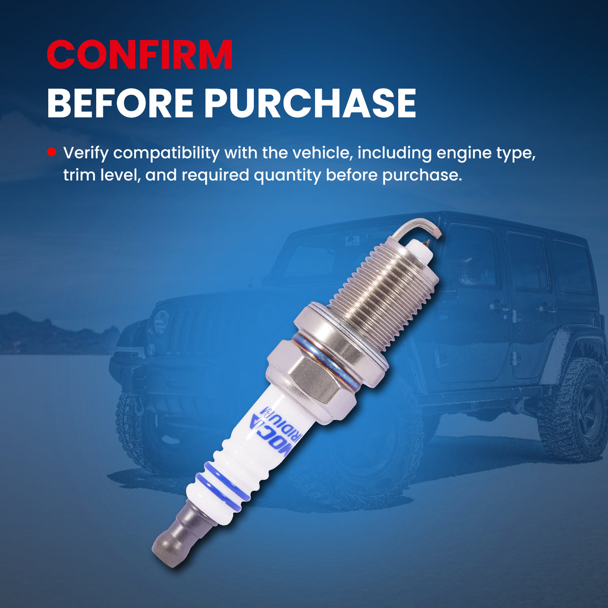 MOCA Spark Plugs - SP6156