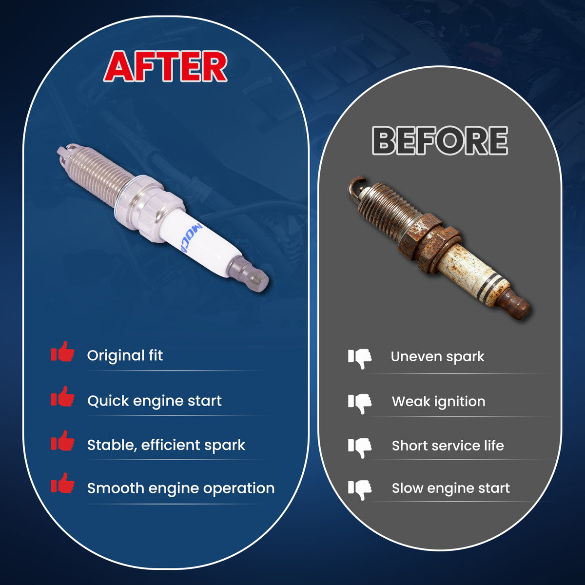 MOCA Spark Plugs - SP6206