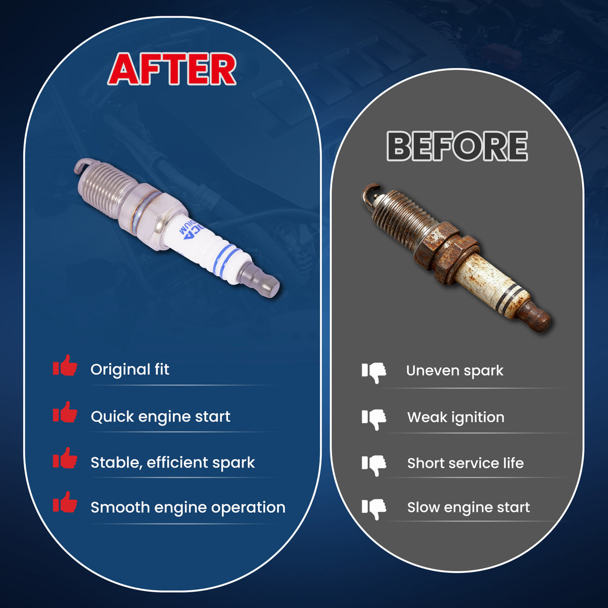 MOCA Spark Plugs - SP6248