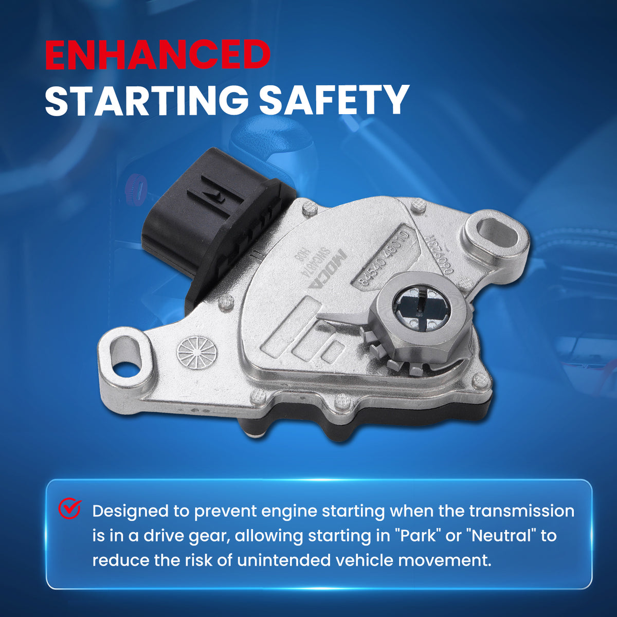 MOCA Neutral Safety Switch - SWC4874