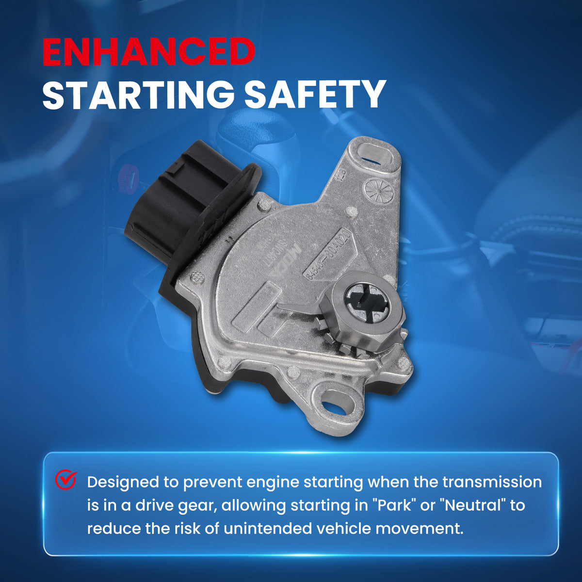 MOCA Neutral Safety Switch - SWC4877