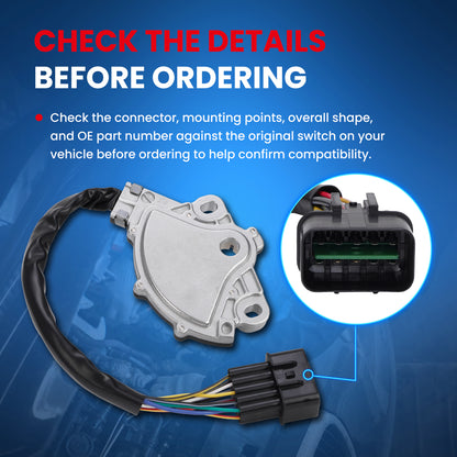 MOCA Neutral Safety Switch - SWC4879
