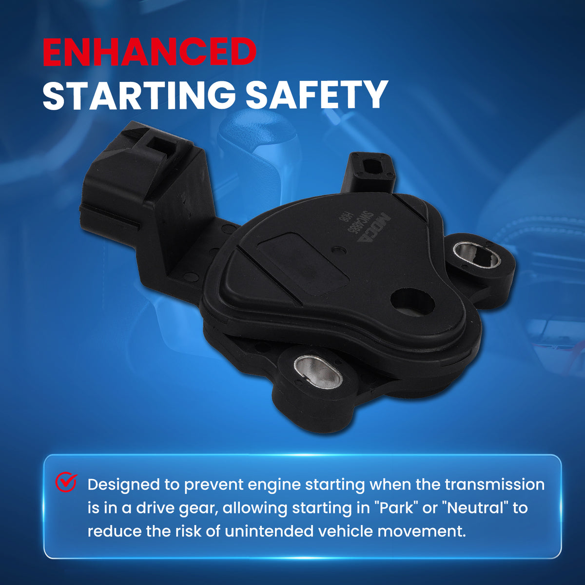 MOCA Neutral Safety Switch - SWC4885