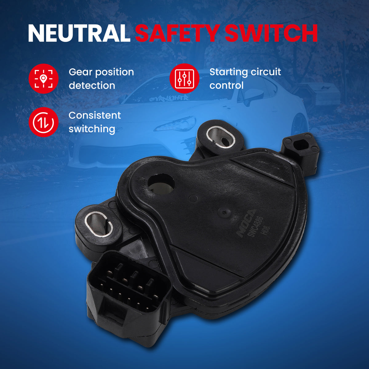 MOCA Neutral Safety Switch - SWC4886