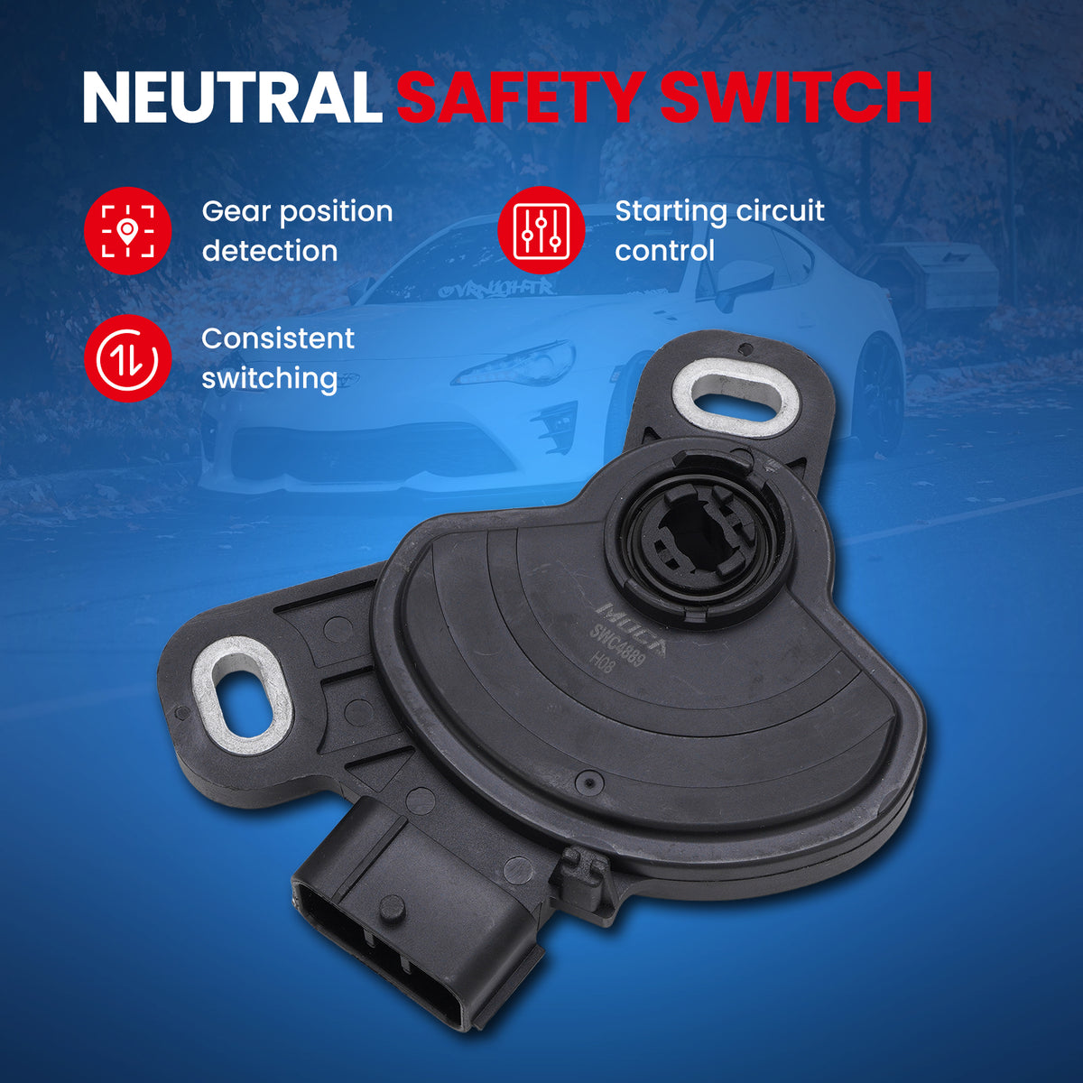 MOCA Neutral Safety Switch - SWC4889