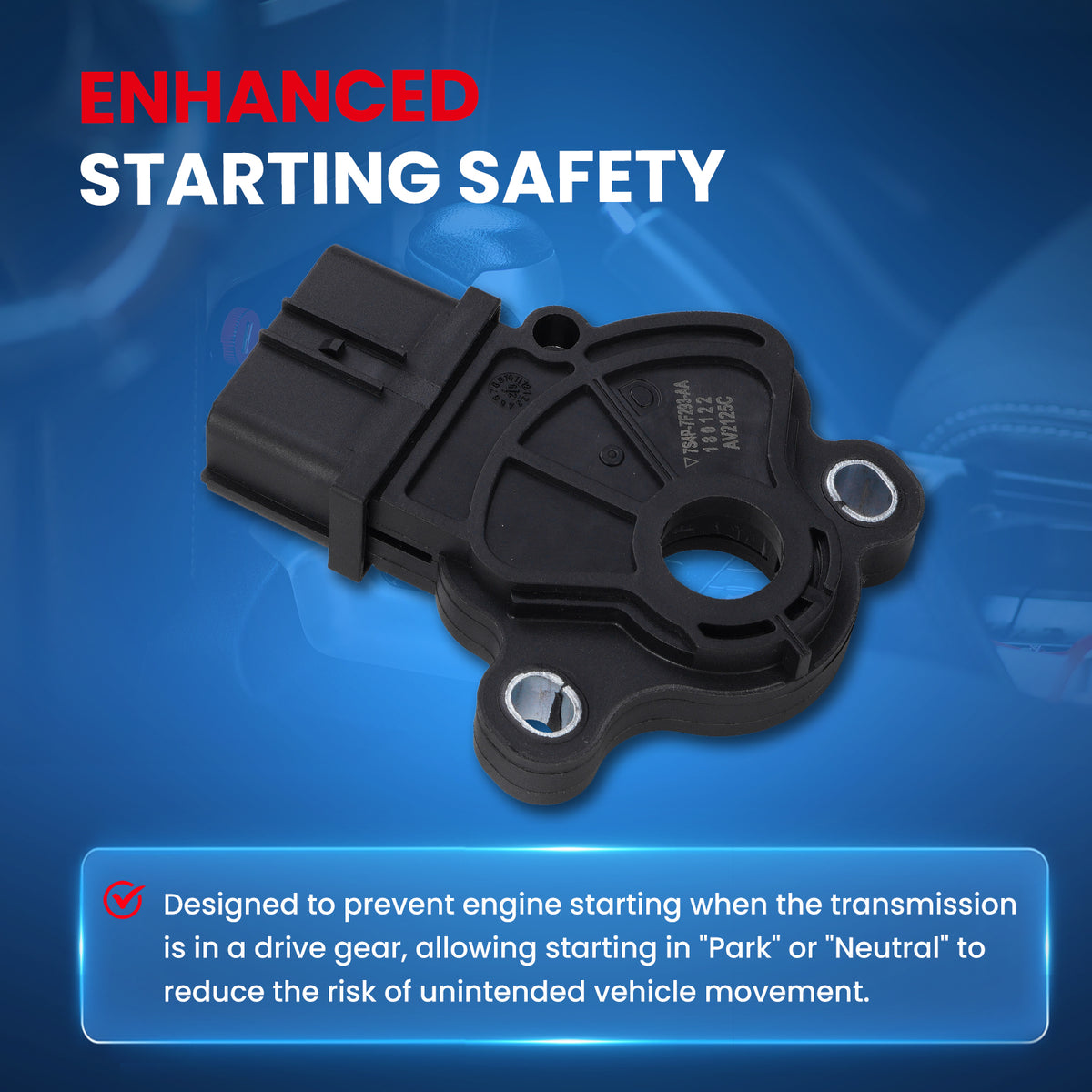 MOCA Neutral Safety Switch - SWC4892