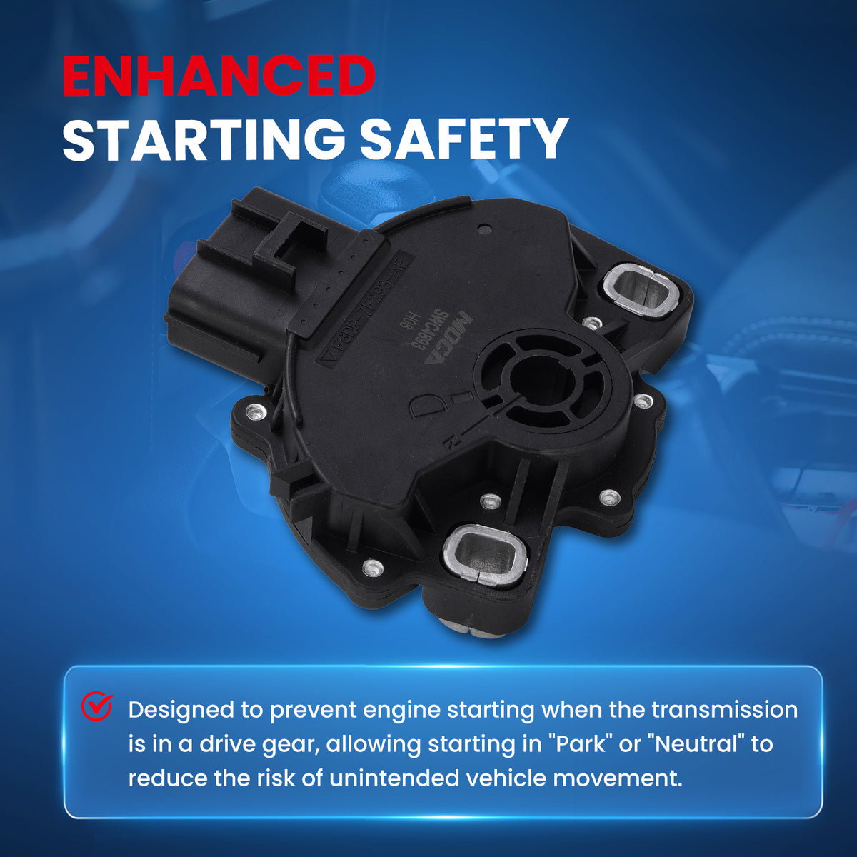 MOCA Neutral Safety Switch - SWC4893