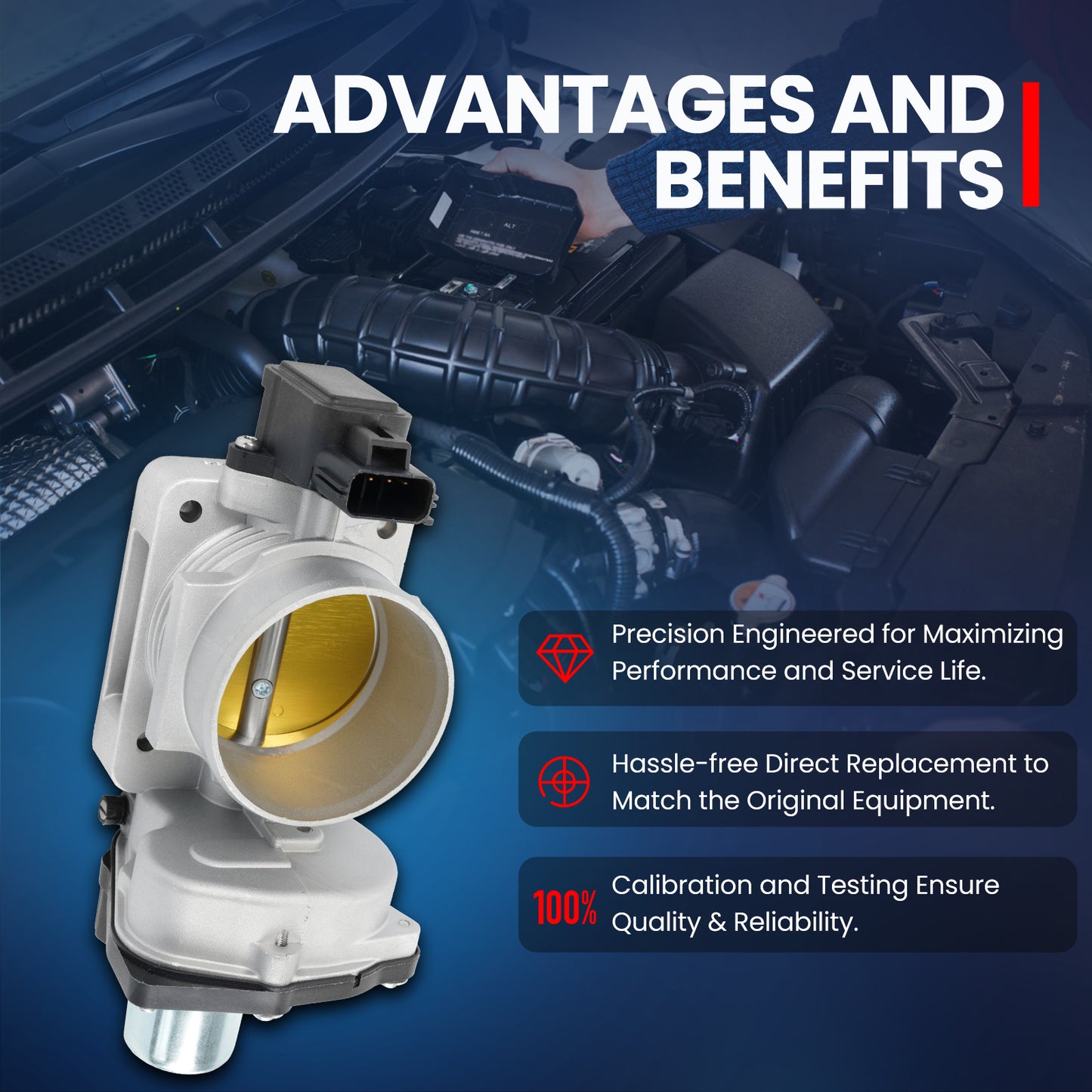 MOCA Fuel Injection Throttle Body - TB001