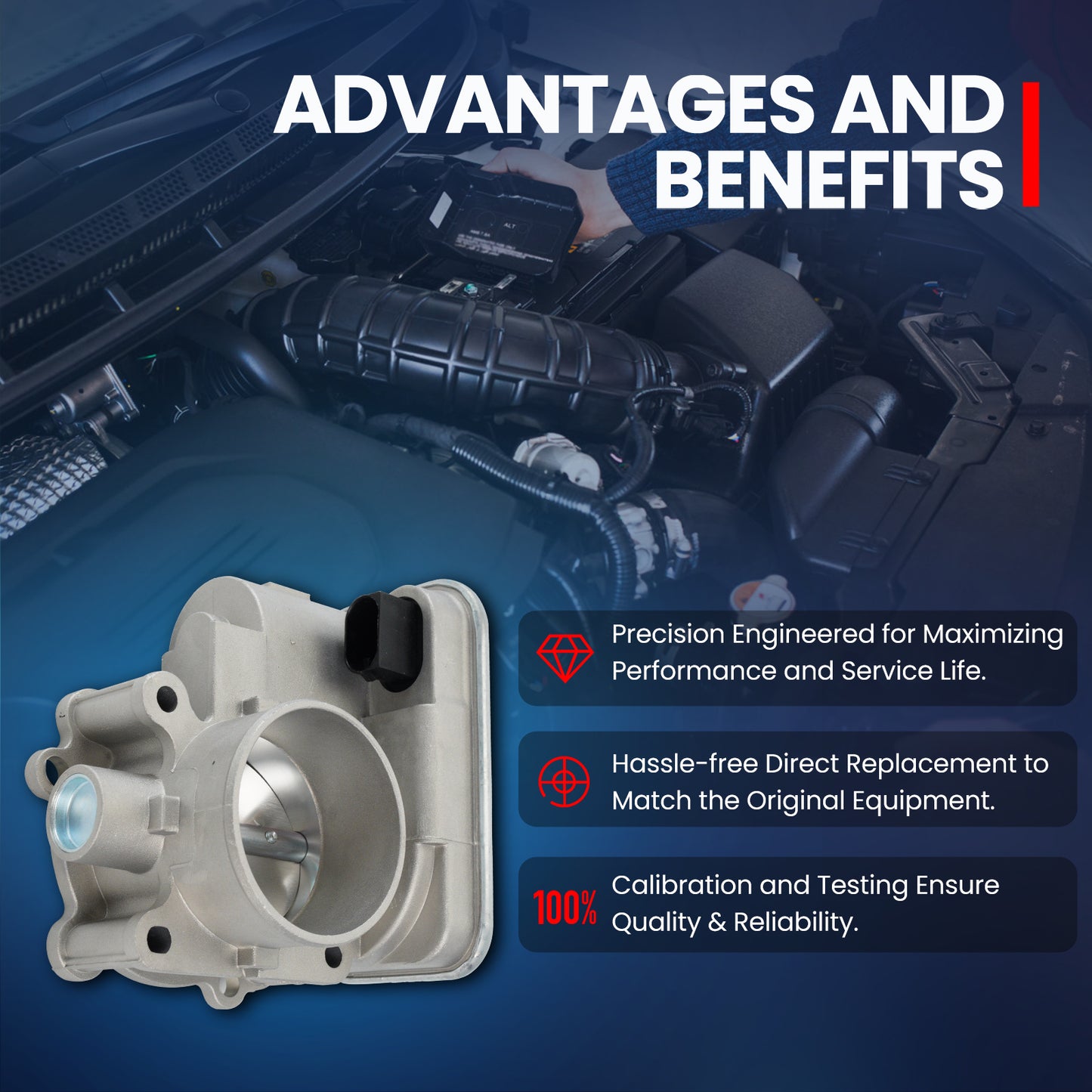 MOCA Fuel Injection Throttle Body - TB176